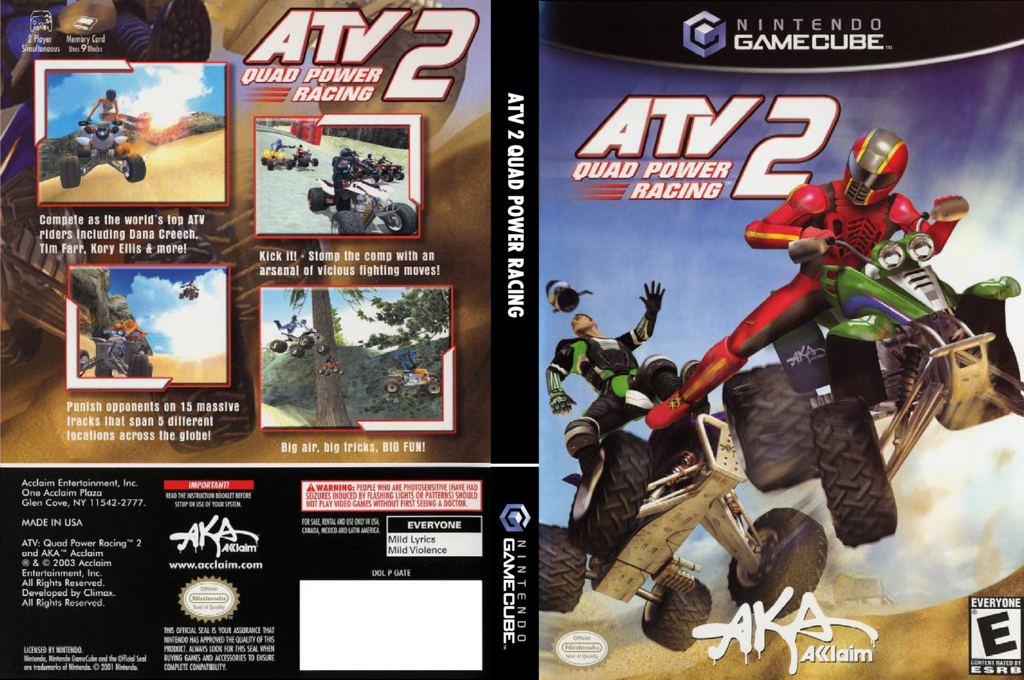 ATV: Quad Power Racing 2 (GC, PS2, Xbox) (gamerip) (2003